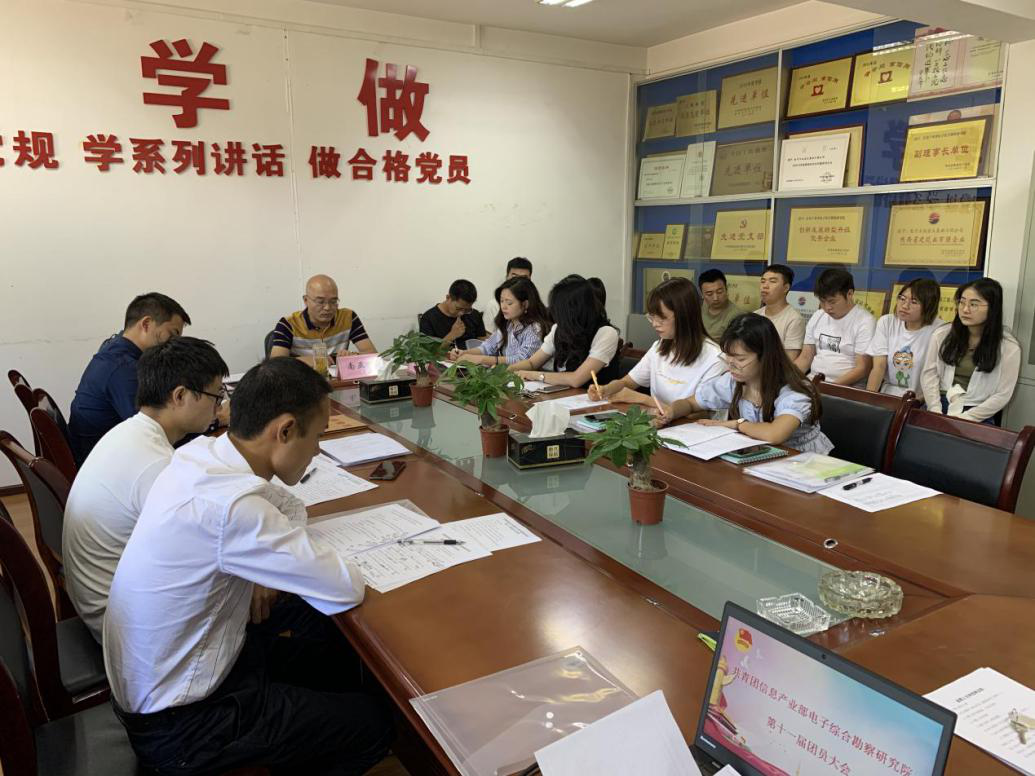 共青團(tuán)信息產(chǎn)業(yè)部電子綜合勘察研究院 第十一次團(tuán)員大會(huì)成功召開