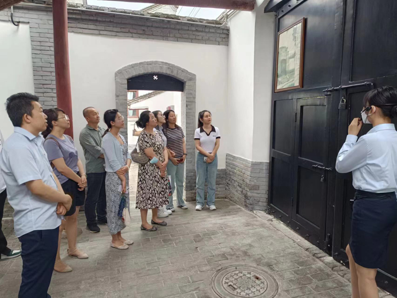 悟思想 善作為 ——院第三黨支部、電子巖土黨支部赴 “西安八路軍辦事處紀念館”開展主題黨日活動